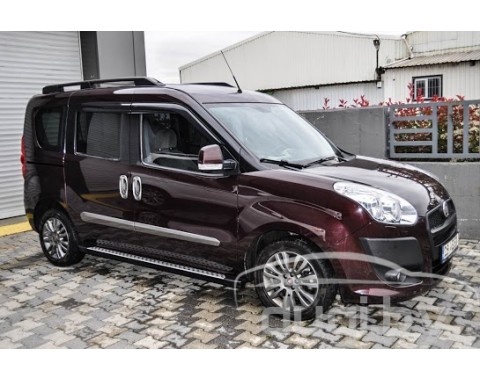 Защита порогов (площадка) для Fiat Doblo.
